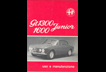 1974 GT Junior 1300 & 1600 Mode d'emploi