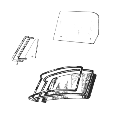 Gummiteile/Verglasung