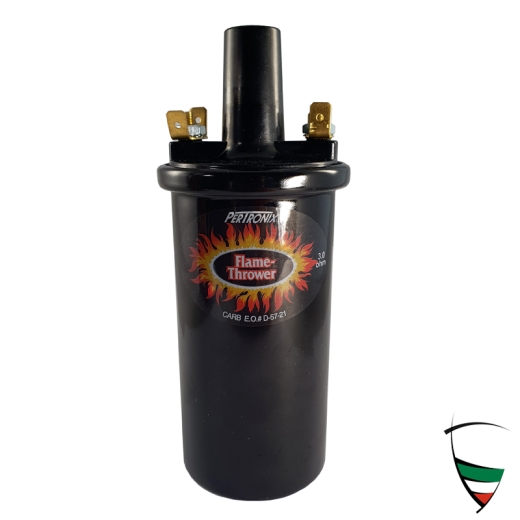 Bobine d'allumage Flame Thrower 12V Alfa Romeo 4/6 cylindres, utilisable avec ou sans pré-résistance