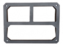 GT HOLDER FOR LICENSE PLATE - ALU