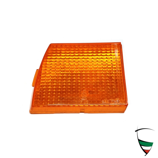 vetro luce post. sx Spider 70-82, arancione, originale ALtissimo