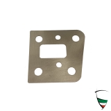 Trscharnier Distanzplatte Edelstahl 1mm GT Bertone oben 2. Serie