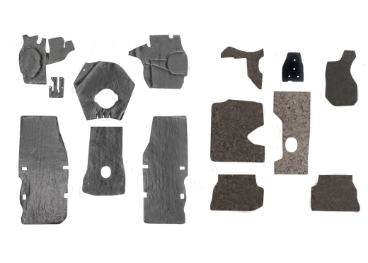 kit insonorizzante per GT pedaleria bassa pianale con rostri