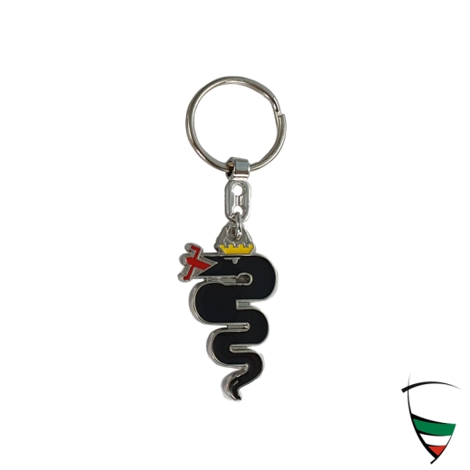 llavero serpient negro