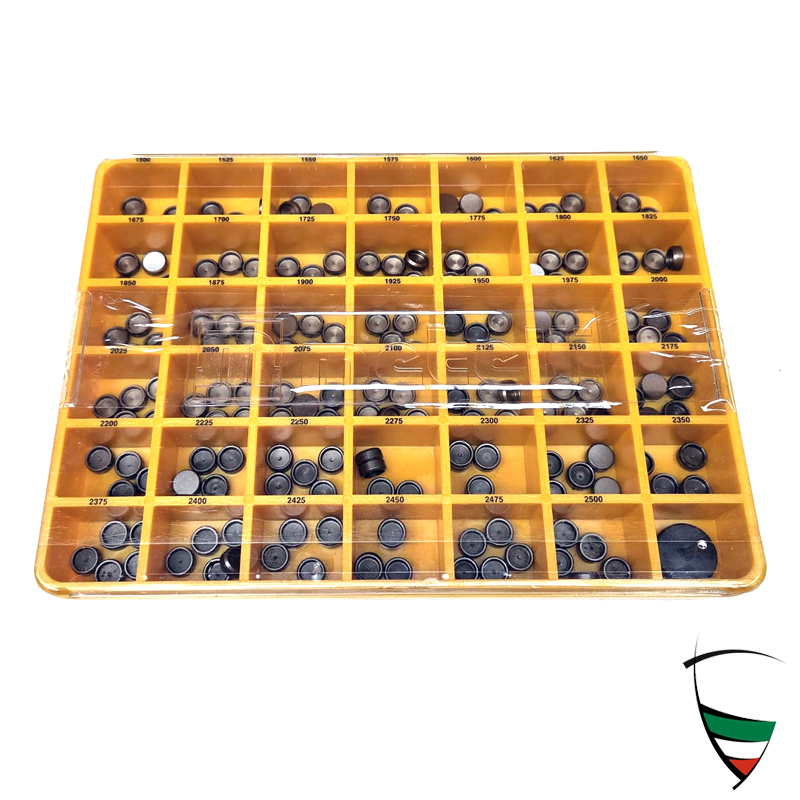 cappellotti valvola (205 pezzi) 1,5-2,5 mm