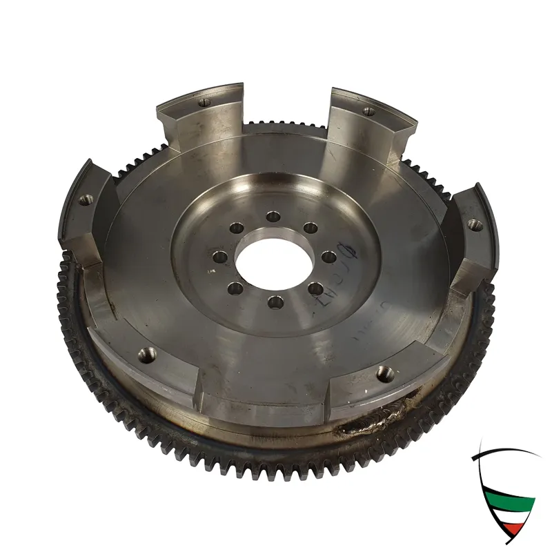 Schwungscheibe (Stahl) 8 Loch 105 Zähne, gewichstoptimiert 6,25Kg mechanische Kupplung