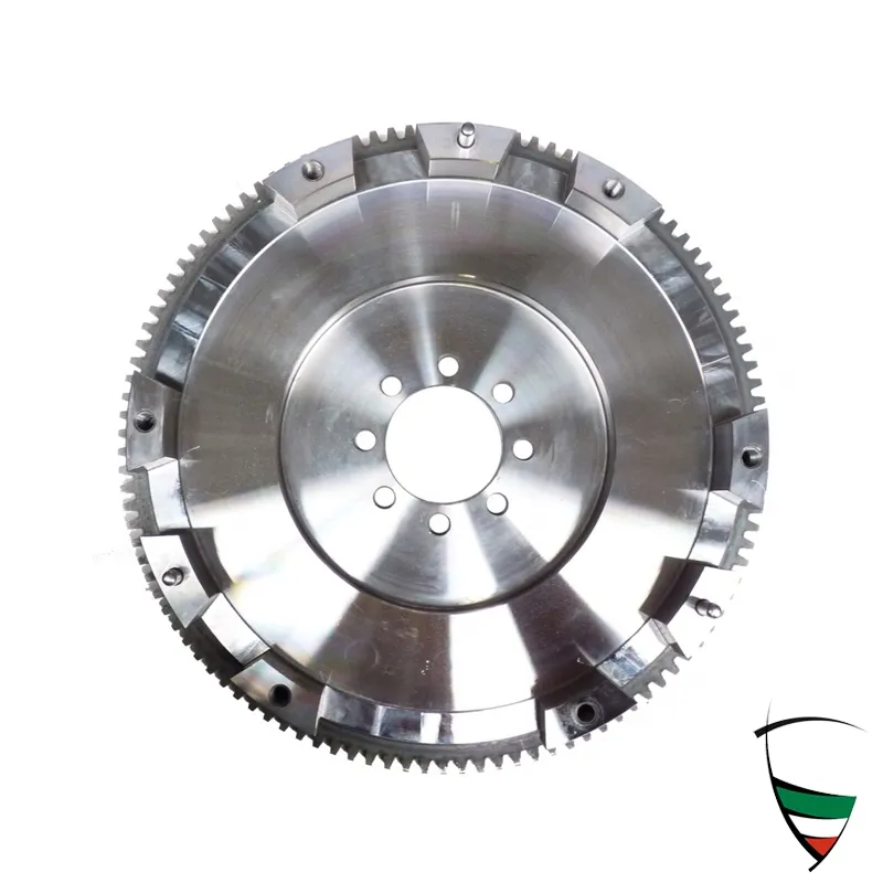 volano con 8 buchi, 110 denti, 6,25 kg peso ottimizzato (non utilizzabile per friz. meccanica)