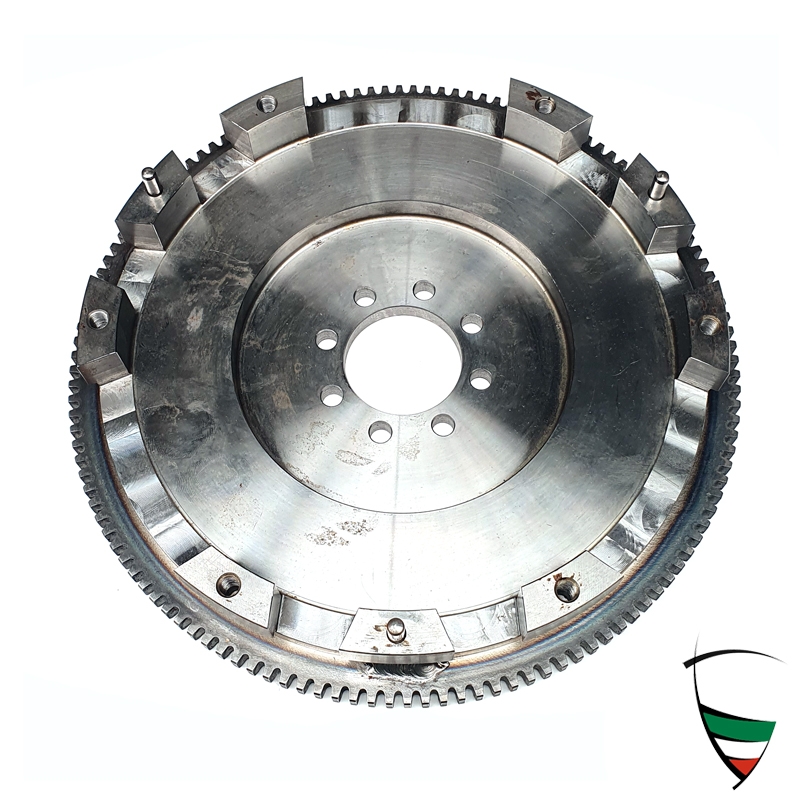 FLYWHEEL (STEEL) 8-BOLT 130 TEETH, WEIGHT OPTIMIZED