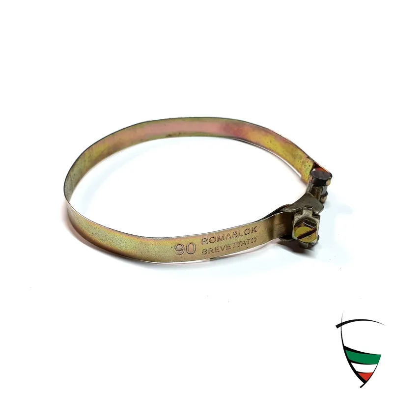 fascetta stringitubo 90 mm, per gomma piccola leva marcie, Brevetti Roma Blok
