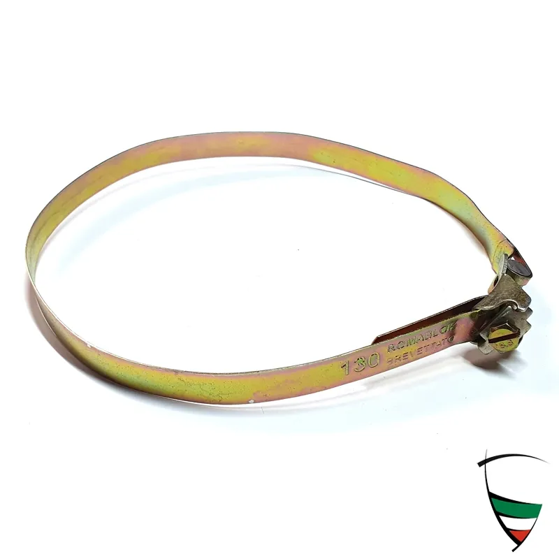 fascetta stringitubo 130 mm, per gomma grande leva marcie, Brevetti Roma Blok