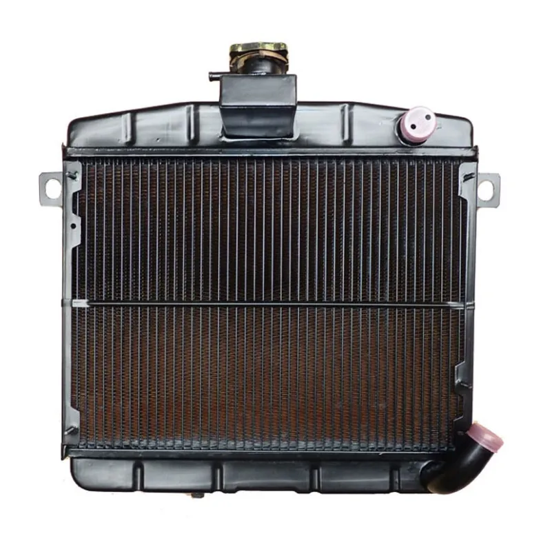 radiatore nuovo 87-89 Spider ad iniez. Bosch, ventilatore meccanico