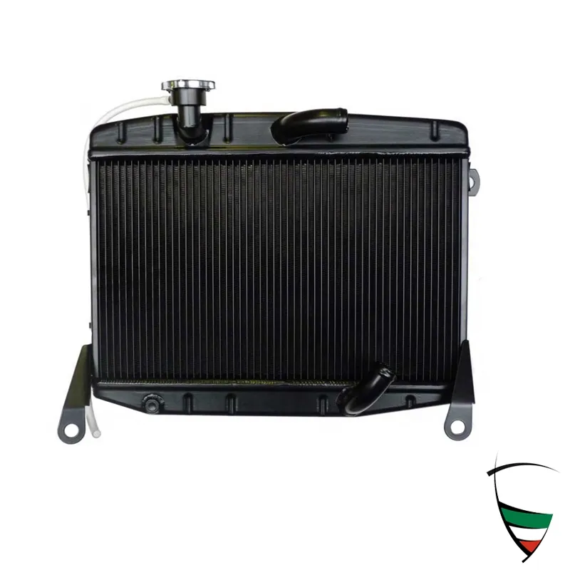 Kühler Aluminium 1. Serie, GT Spider RH, Giulia 1. Serie inkl. Kühlerdeckel, schwarz