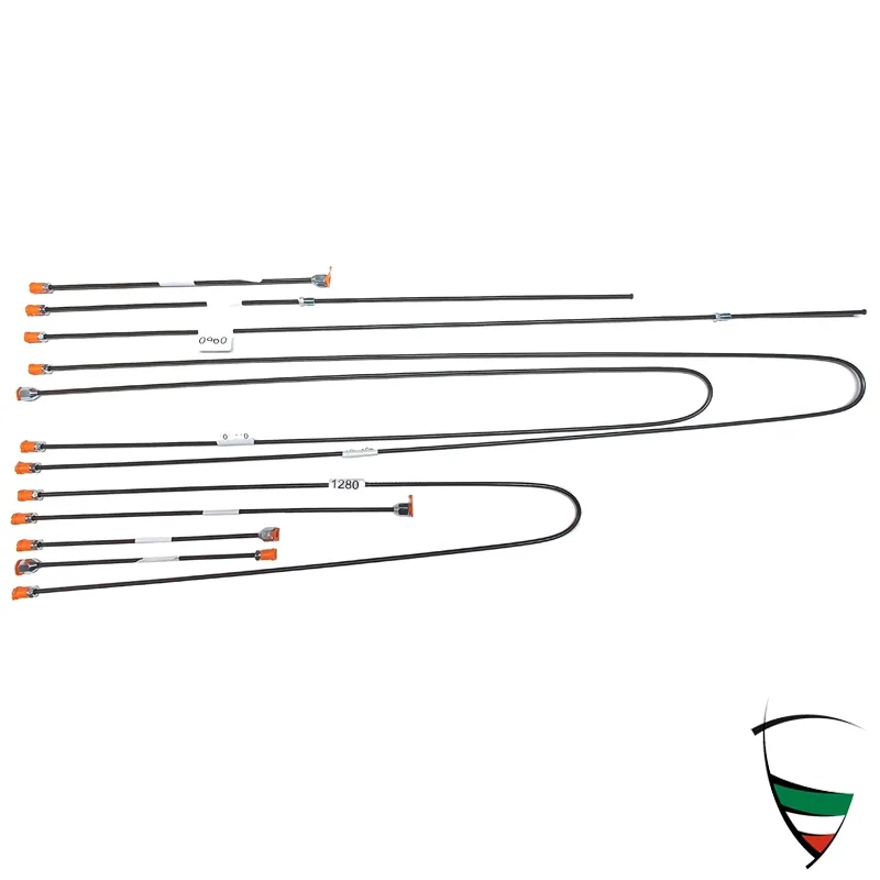 Ensembles tubes de freins, Bertone, Spider, pédalier suspendu 70-93