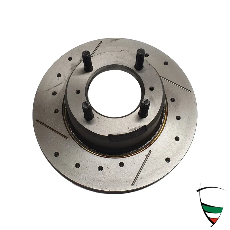 SPORT BRAKE DISC FRONT 1300-1600 WITH HOLES AND SLITS