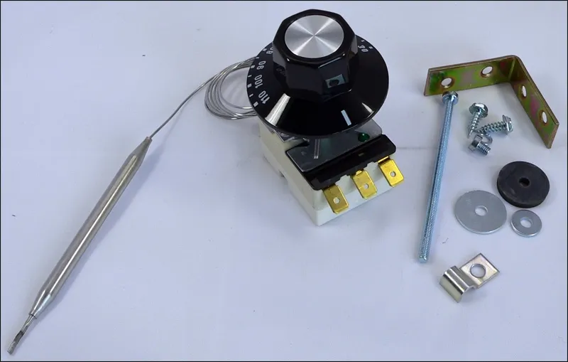 ADJUSTABLE THERMOSRAT FOR SPAL FAN FOR FITTING TO THE RADIATOR