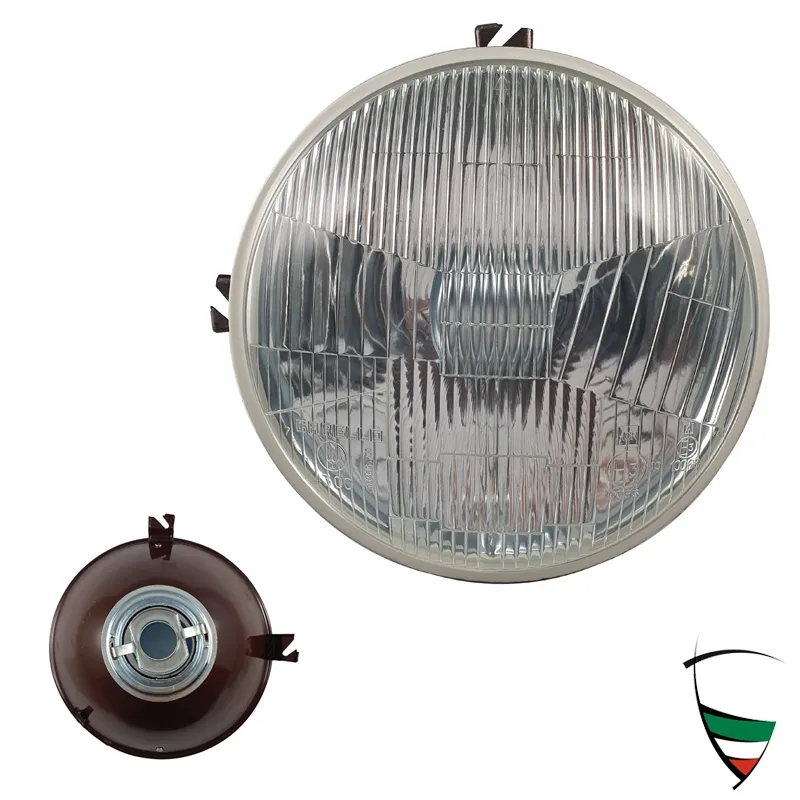 faro esterno H4, 7 pollici Giulia 63-74,GT Bertone,Berlina 1750