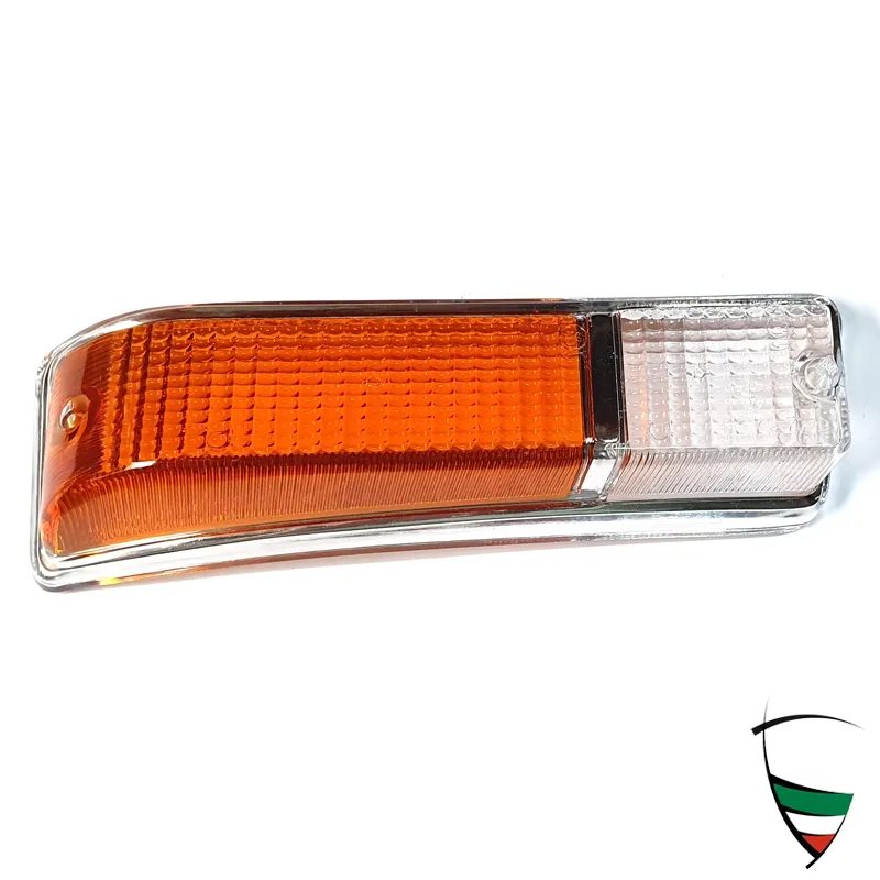 Blinkerglas GT Bertone rechts Bj. 1970-77, orange-weiß