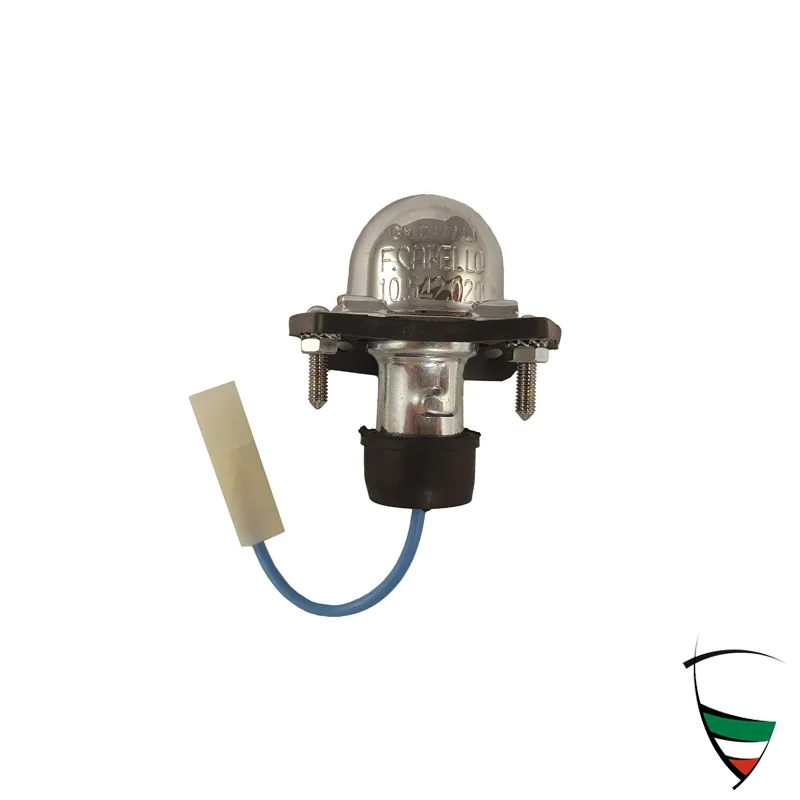 luce targa GT Bertone,Giulia 62-69 disegno Carello