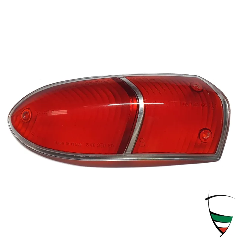 REAR LIGHT LENSE SPIDER 1966-69 RED, US VERSION, LEFT