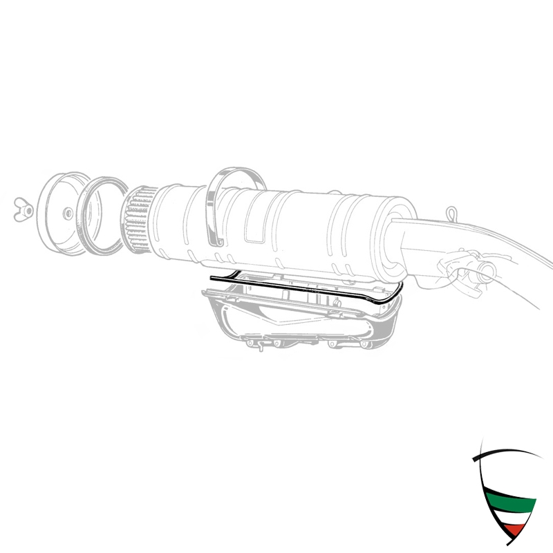 Dichtung Luftfiltergehäuse (zweiteilig)