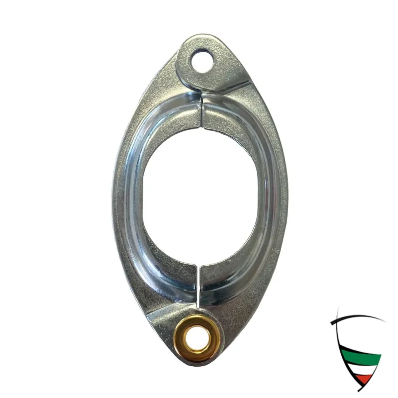 Cadre métallique ovale pour faisceau de câbles à oillets en caoutchouc 105/115