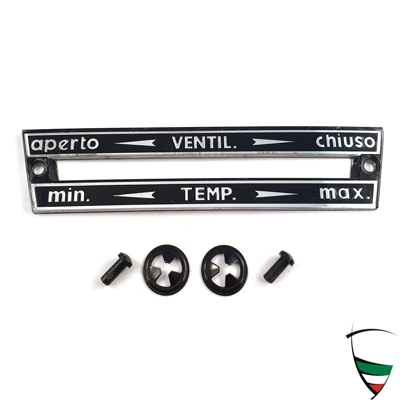 Blende für Heizungsbetätigung mit Befestigung Giulia, GT Bertone