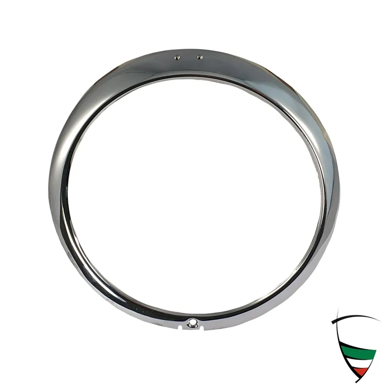 anello faro Spider inox sx, versione larga per 3. e 4. serie