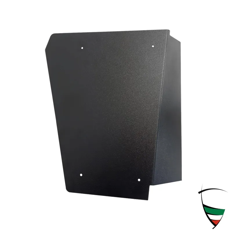 rivestimento in scay nero, montante anteriore Spider.