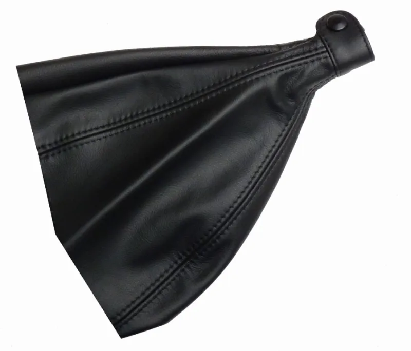 cuffia cambio in pelle 4 punte Spider 1990-93, NERO