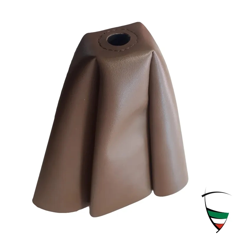 cuffia cambio Spider in Scay marrone con consolle centrale