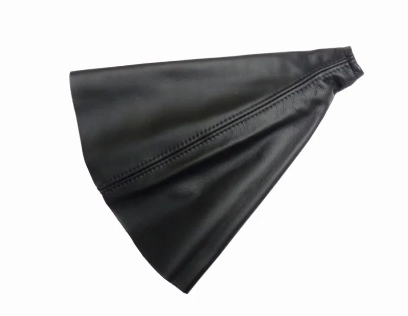 cuffia cambio in pelle 2 punte Spider 1987-89, NERO
