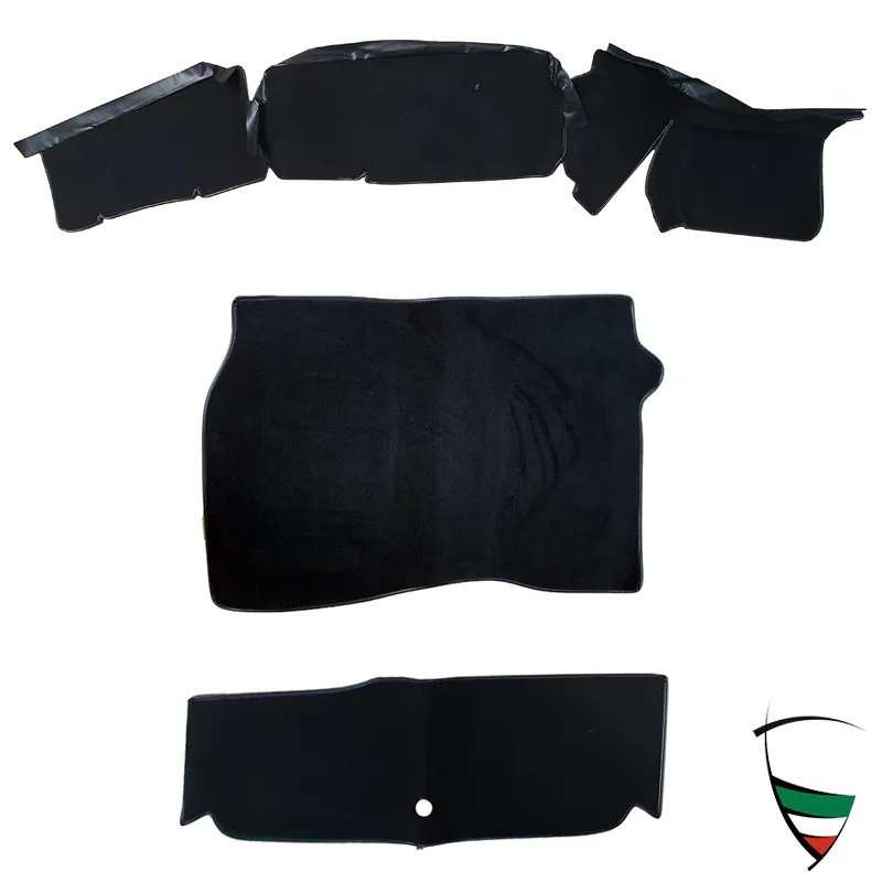 TRUNK CARPET- SPIDER 1990-93 black