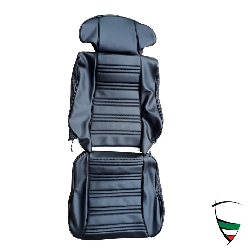 Sitzbezug GTV 1750 vorne 2. Serie schwarz, Kunstleder