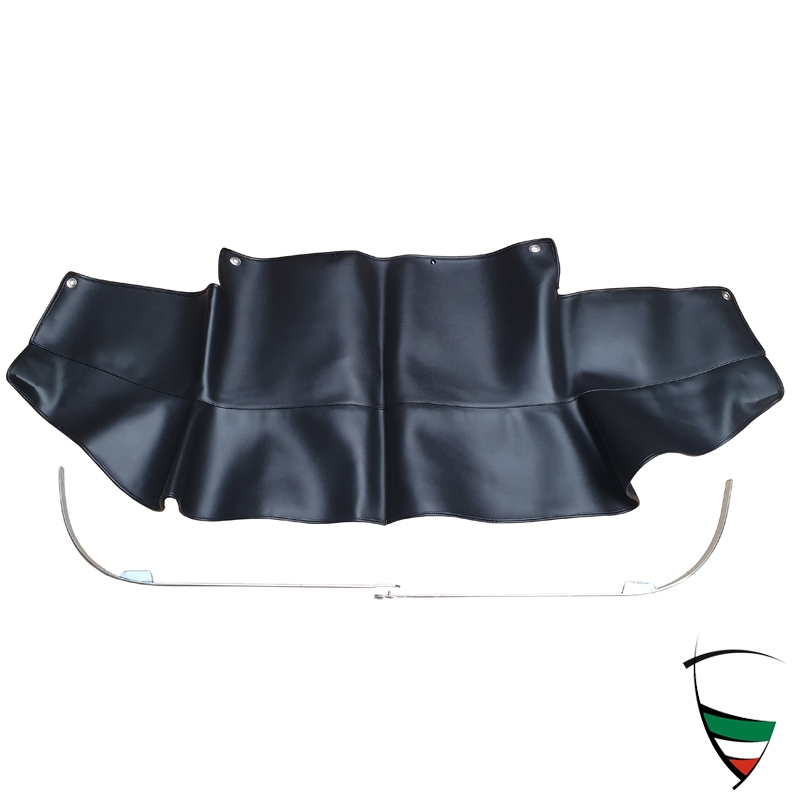 Couvre-Capote Spider RH 66-69, noir, Skai liaison séparée