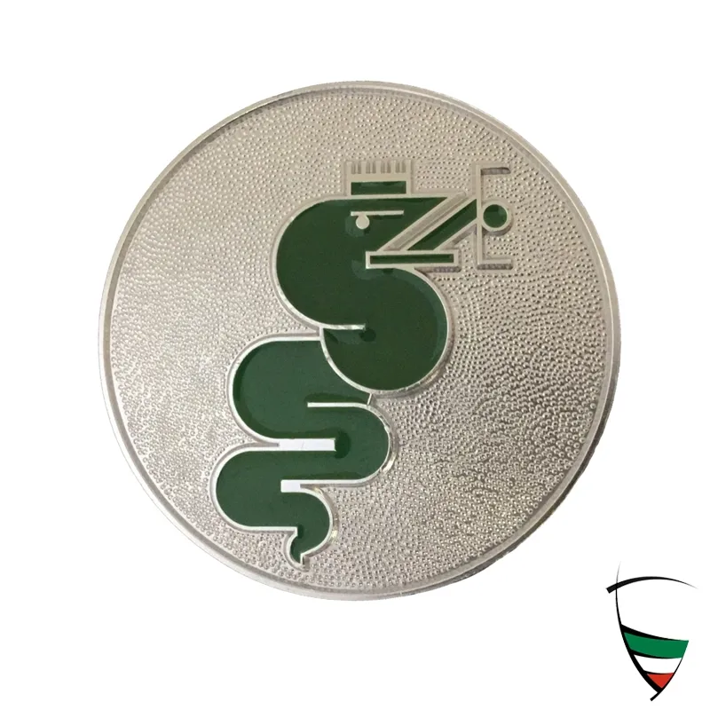 SNAKE EMBLEM C-PILLAR SILVER/GREEN right