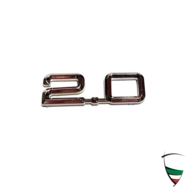 scritta " 2.0 " per Spider 90-93