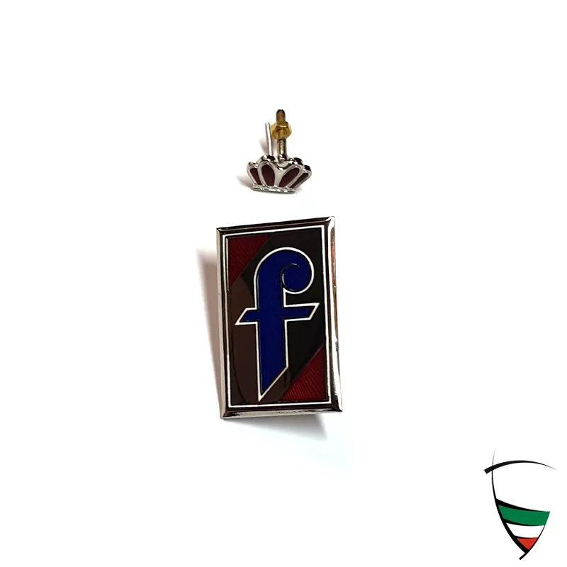 stemma laterale Pininfarina con corona separata