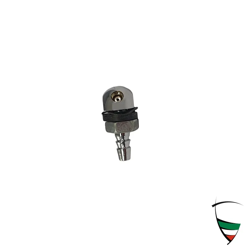 ugello cromato con 1 uscita per Spider 66-71