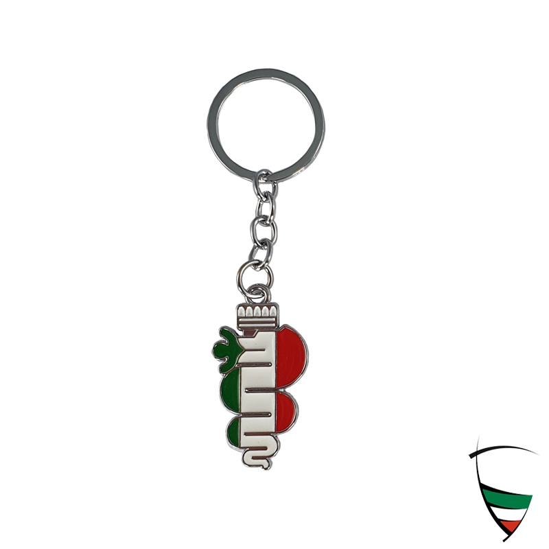 KEY CHAIN "SNAKE" tricolor