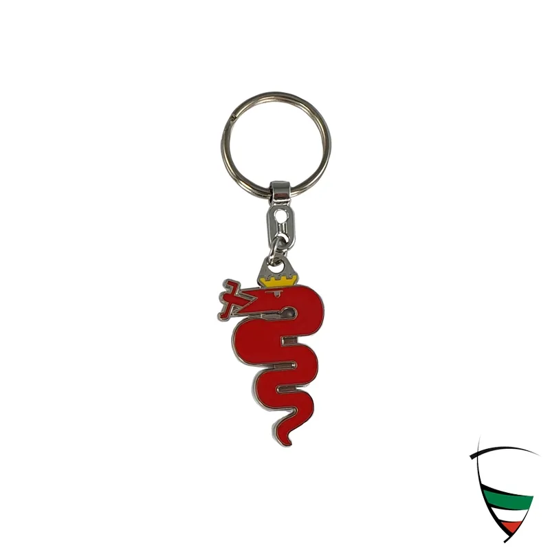 KEY CHAIN "SNAKE" red