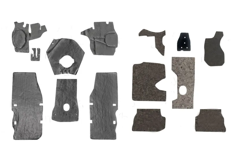 INSULATING MAT SET FOR GT 1st SERIES, DEEP FLOORPANEL