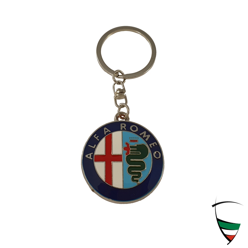 KEY CHAIN ALFA ROMEO EMBLEM 90x37MM