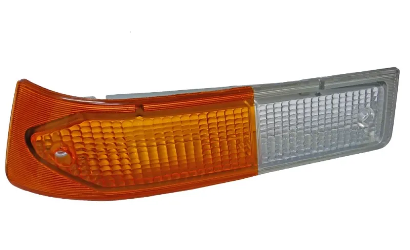 LEFT INDICATOR LENSE ALFETTA GT 1.SERIES ORANGE/WHITE