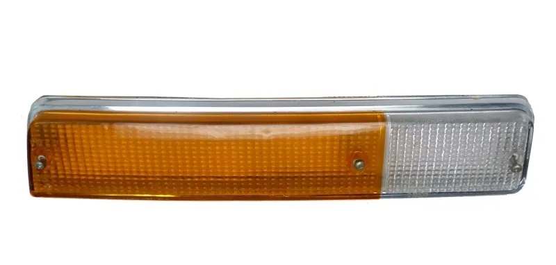 vetro indicatore Alfetta GT dx con bordo cromato
