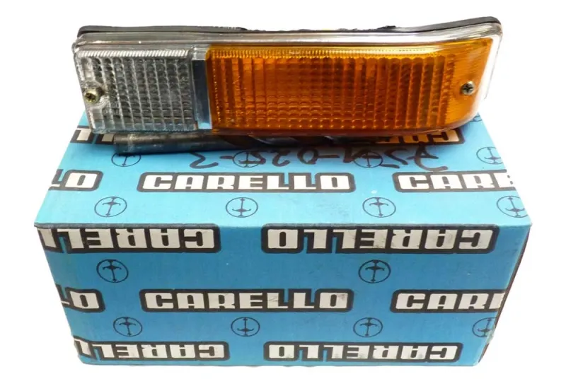 indicatore sx GT Bertone 70-77 arancio- bianco, originale CARELLO 11.484.716