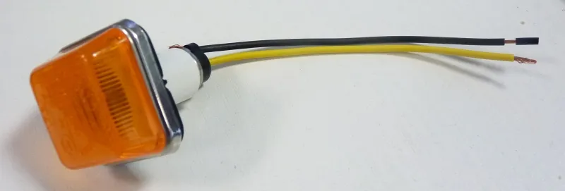 indicatore laterale Alfetta/GTV (119) >75 con cornice cromata