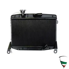 RADIATOR 1ST SERIES ALUMINIUM INCL. CAP BLACK