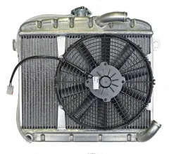ALLUMINIUM RADIATOR GT 2.SERIES WITH BLOWER AND RADIATOR CAP