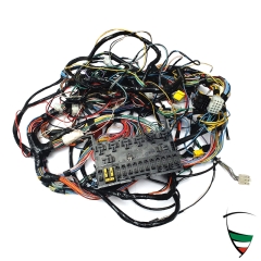 WIRING HARNESS FRONT SPIDER 90-93 CARB. WITH HEADLAMP RANGE ADJUSTMENT INCL. FUSE BOX, GENUINE PART