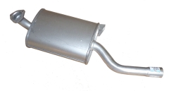 Hauptschalldämpfer Spider 1970-86 ohne Kat, Spider 90 1.6 ohne Kat